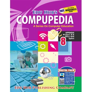 Edu Hub Compupedia - 8 (Free Kit with Worksheet Booklet)